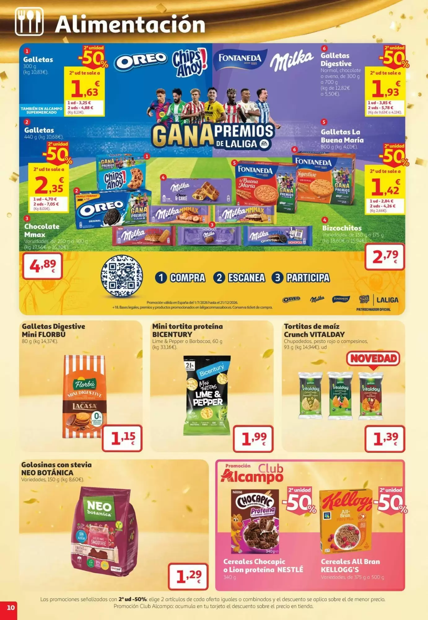 Folleto promocional de Alcampo válido desde el 22/10/2026 - Página 10.