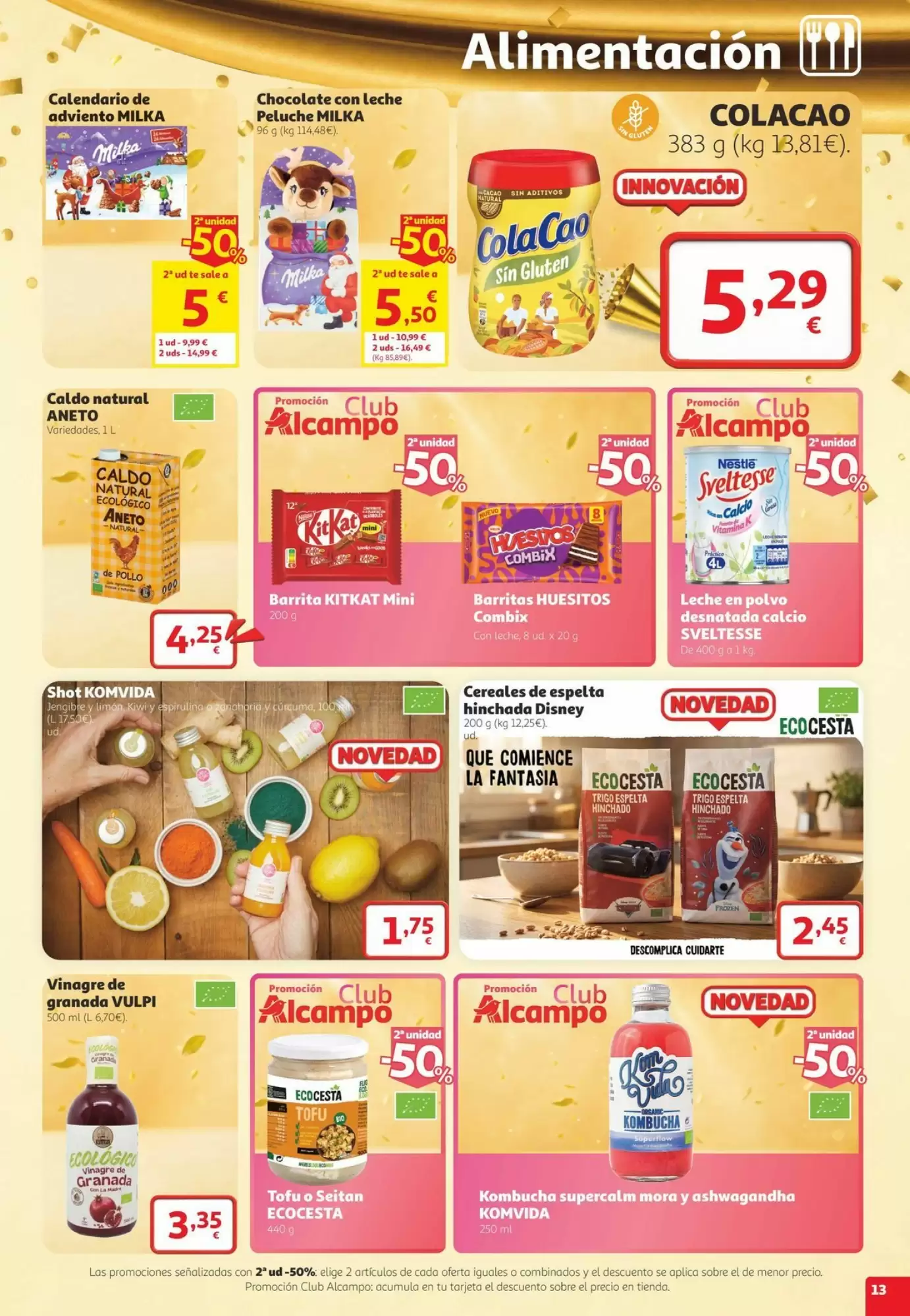 Folleto promocional de Alcampo válido desde el 22/10/2026 - Página 13.