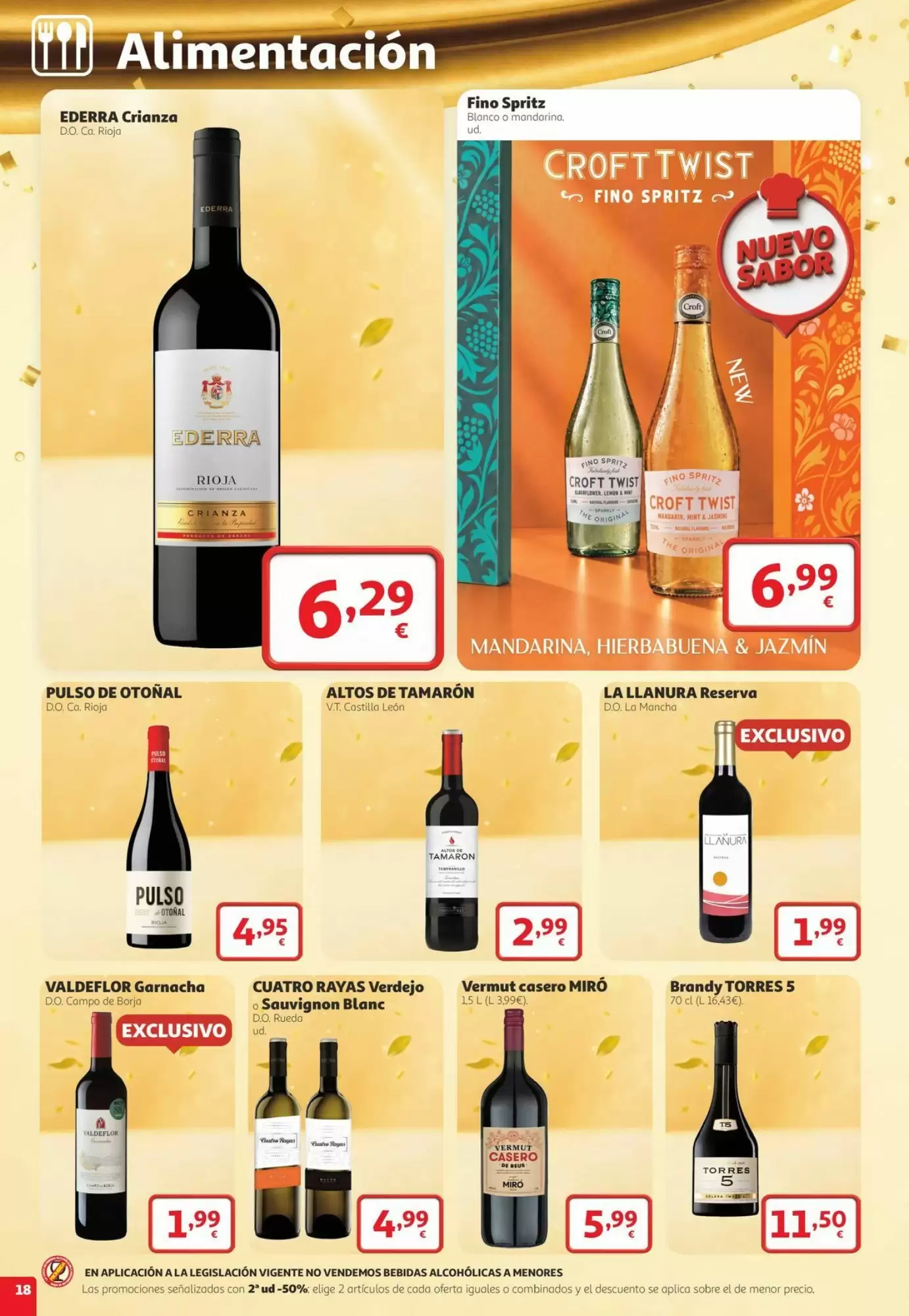Folleto promocional de Alcampo válido desde el 22/10/2026 - Página 18.