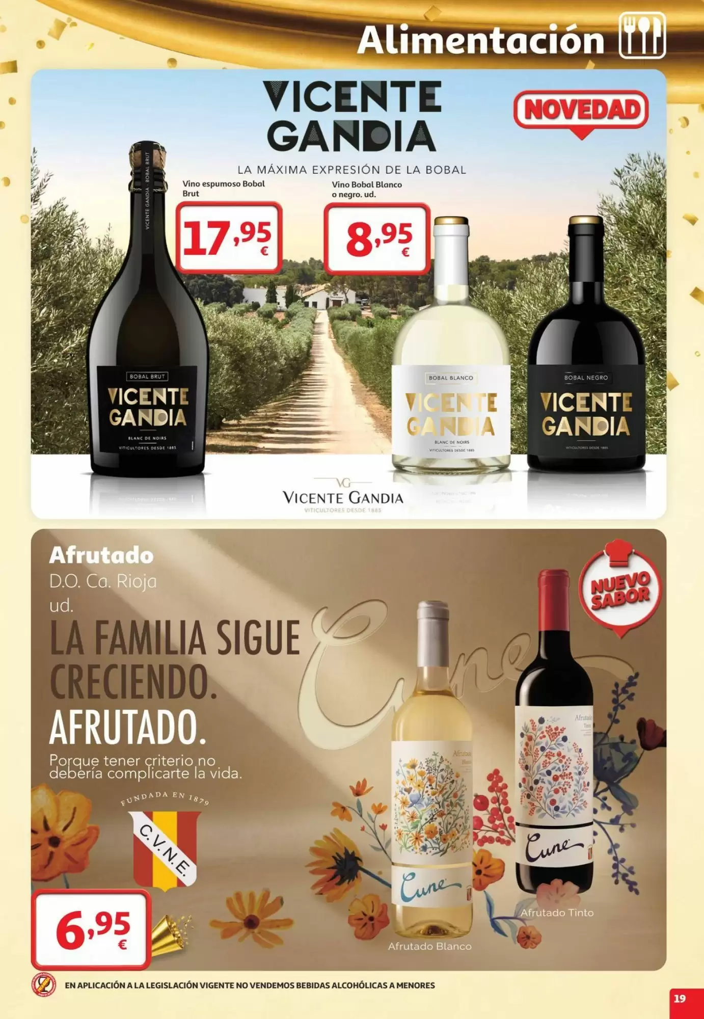 Folleto promocional de Alcampo válido desde el 22/10/2026 - Página 19.