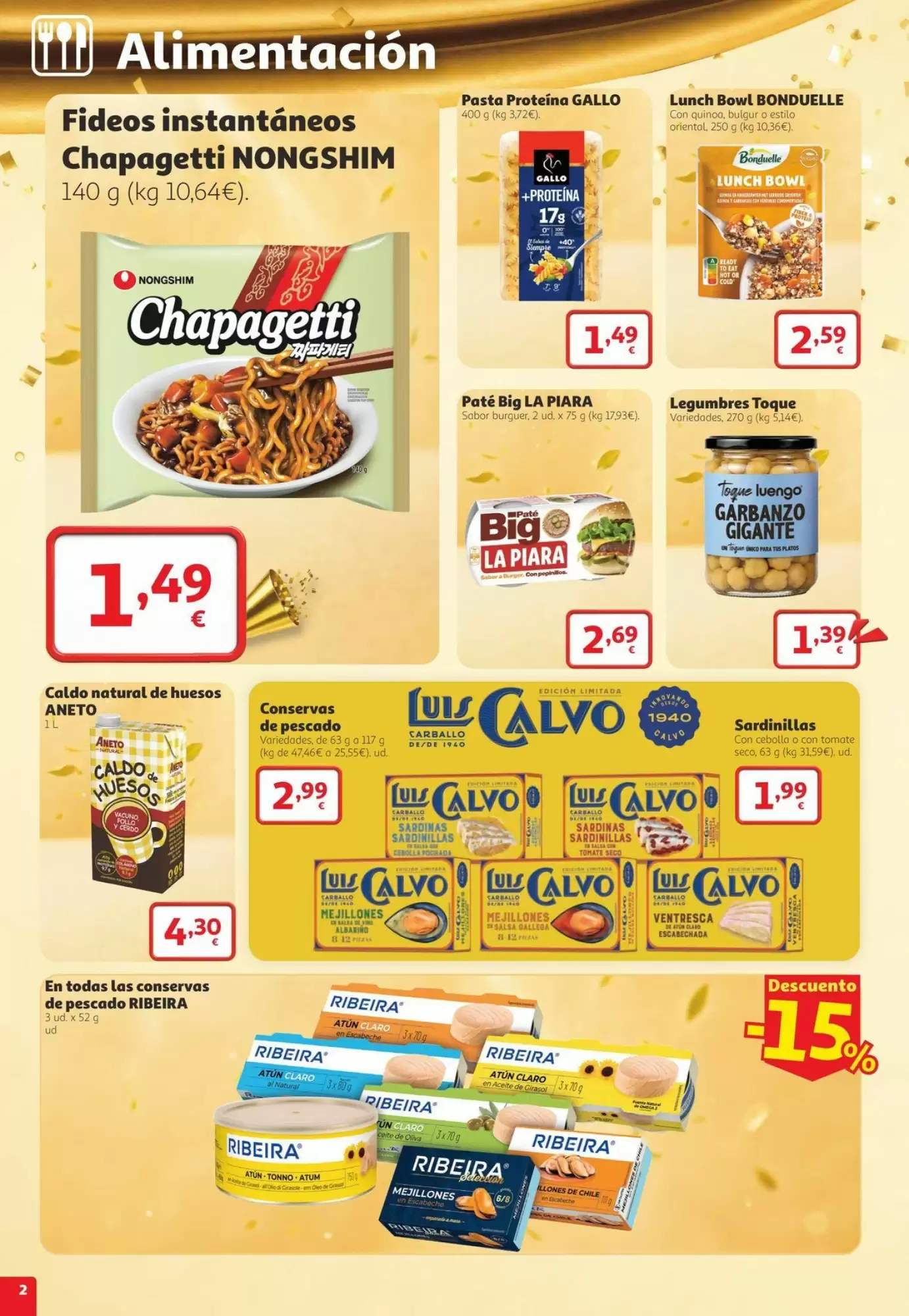 Folleto promocional de Alcampo válido desde el 22/10/2026 - Página 2.
