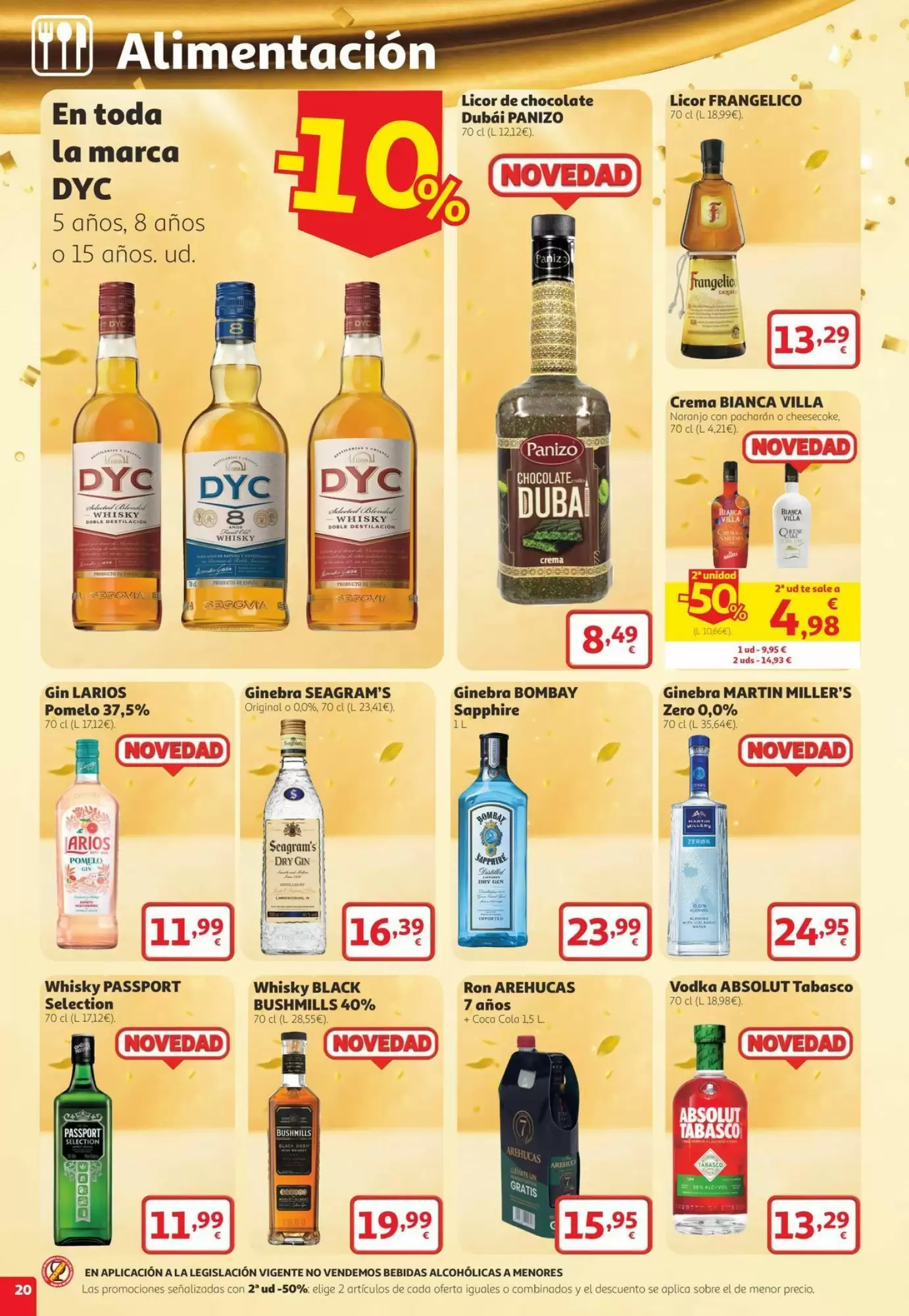 Folleto promocional de Alcampo válido desde el 22/10/2026 - Página 20.