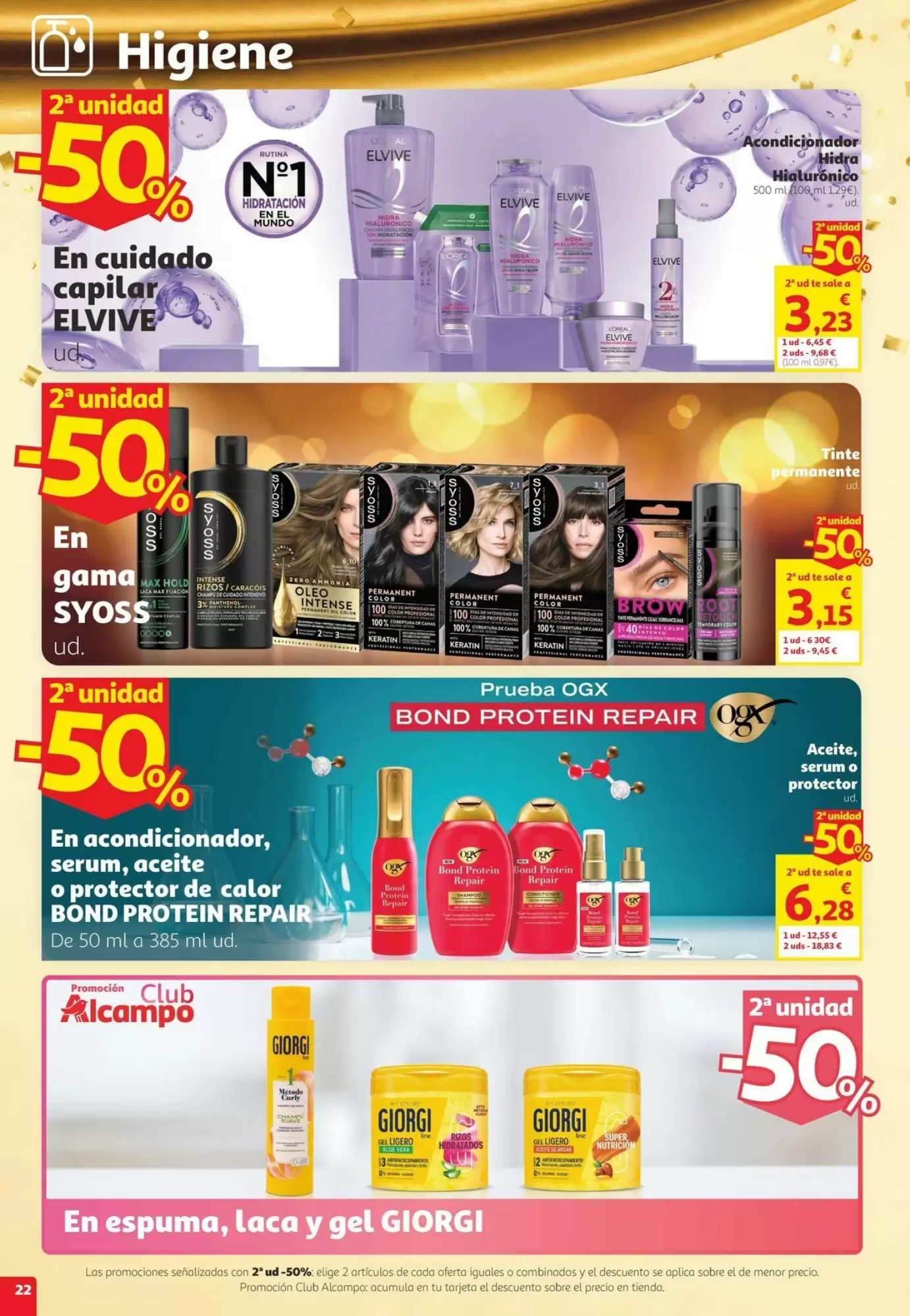Folleto promocional de Alcampo válido desde el 22/10/2026 - Página 22.