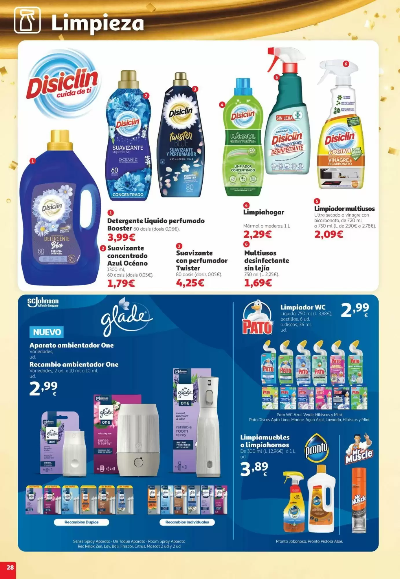 Folleto promocional de Alcampo válido desde el 22/10/2026 - Página 28.