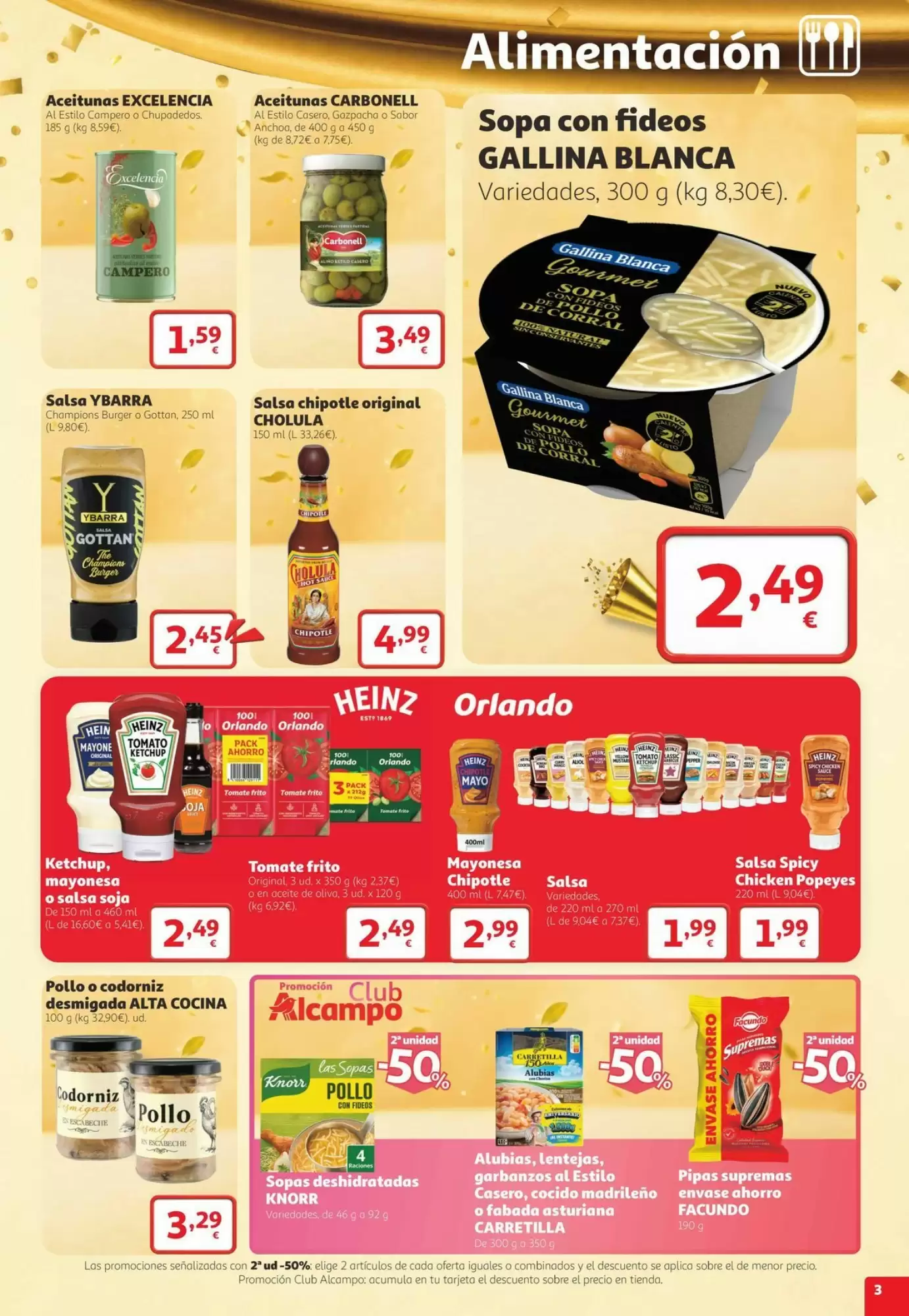 Folleto promocional de Alcampo válido desde el 22/10/2026 - Página 3.