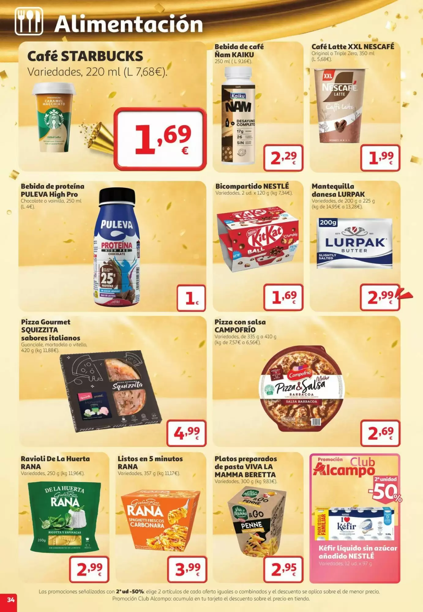 Folleto promocional de Alcampo válido desde el 22/10/2026 - Página 34.