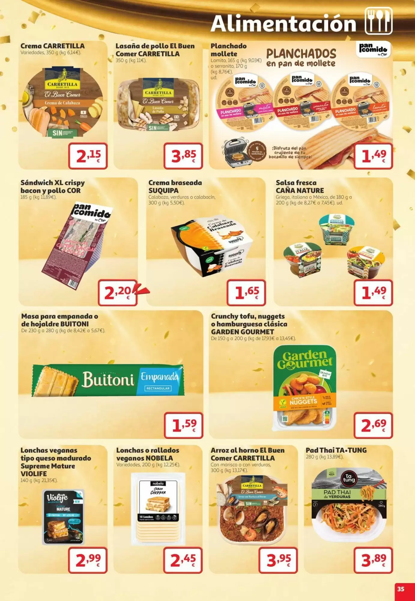Folleto promocional de Alcampo válido desde el 22/10/2026 - Página 35.