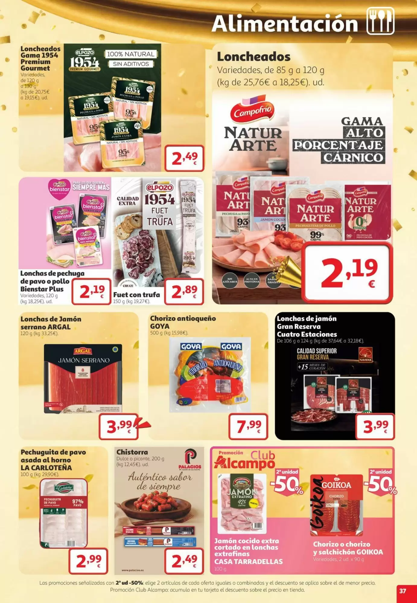 Folleto promocional de Alcampo válido desde el 22/10/2026 - Página 37.