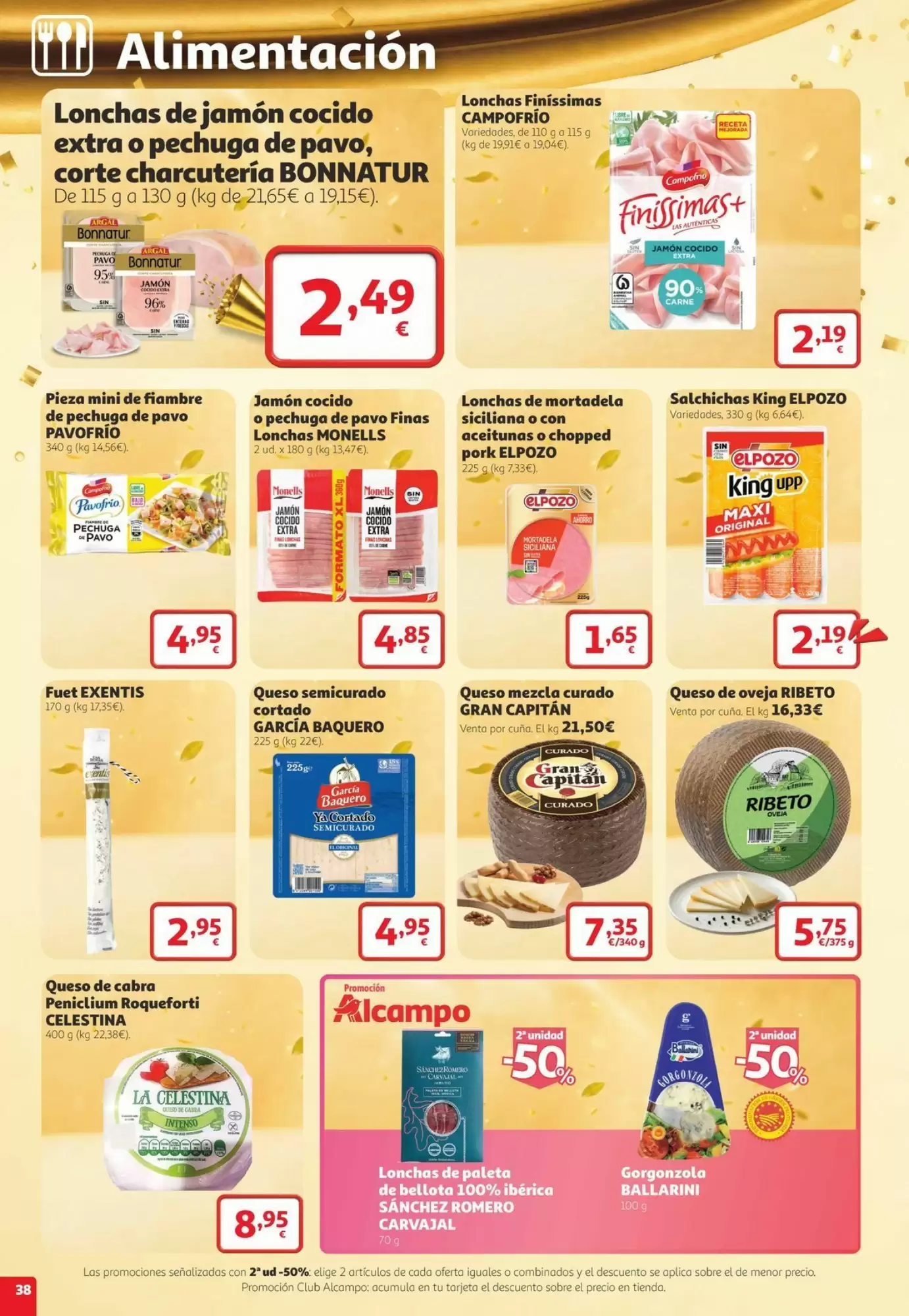 Folleto promocional de Alcampo válido desde el 22/10/2026 - Página 38.