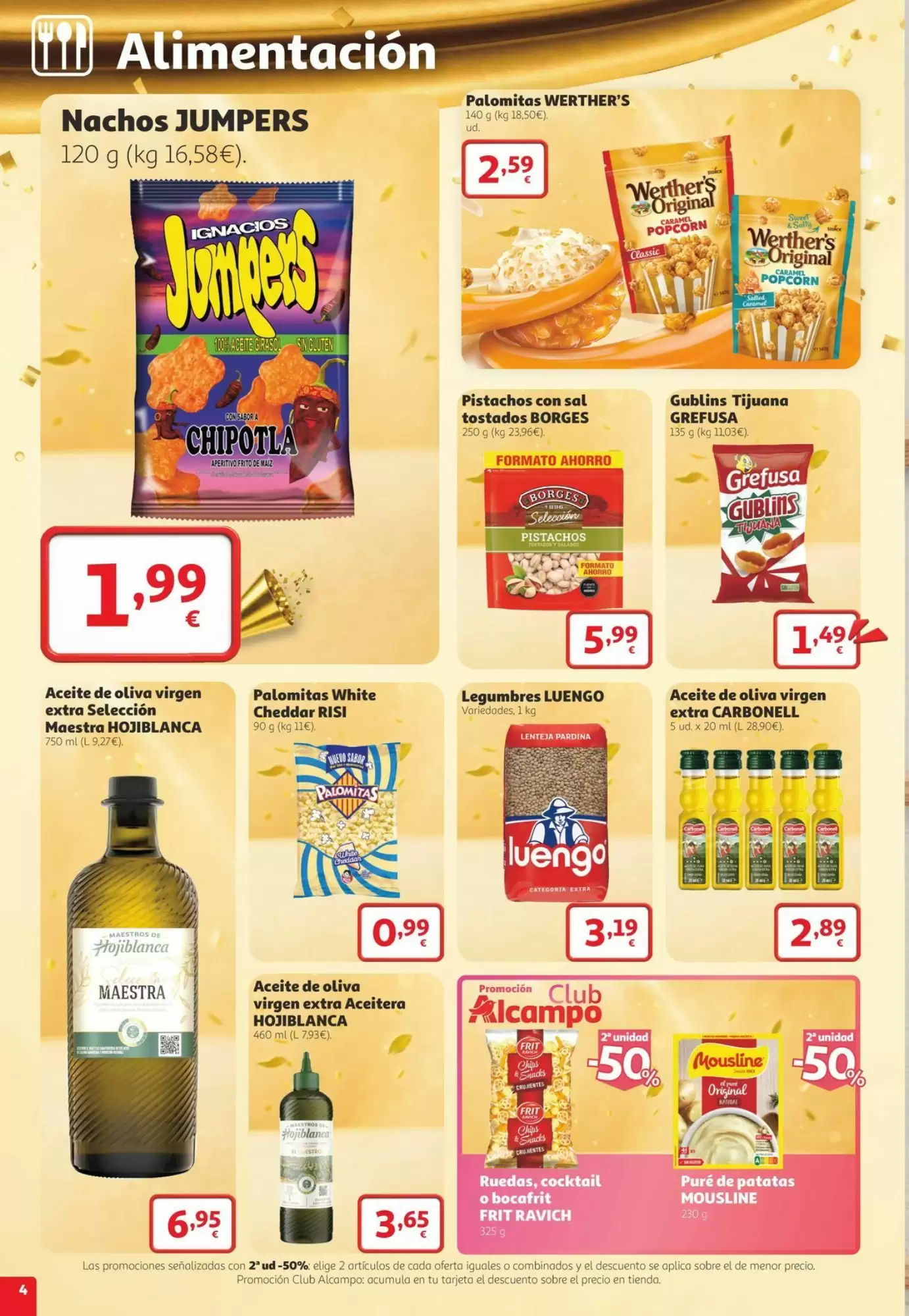 Folleto promocional de Alcampo válido desde el 22/10/2026 - Página 4.