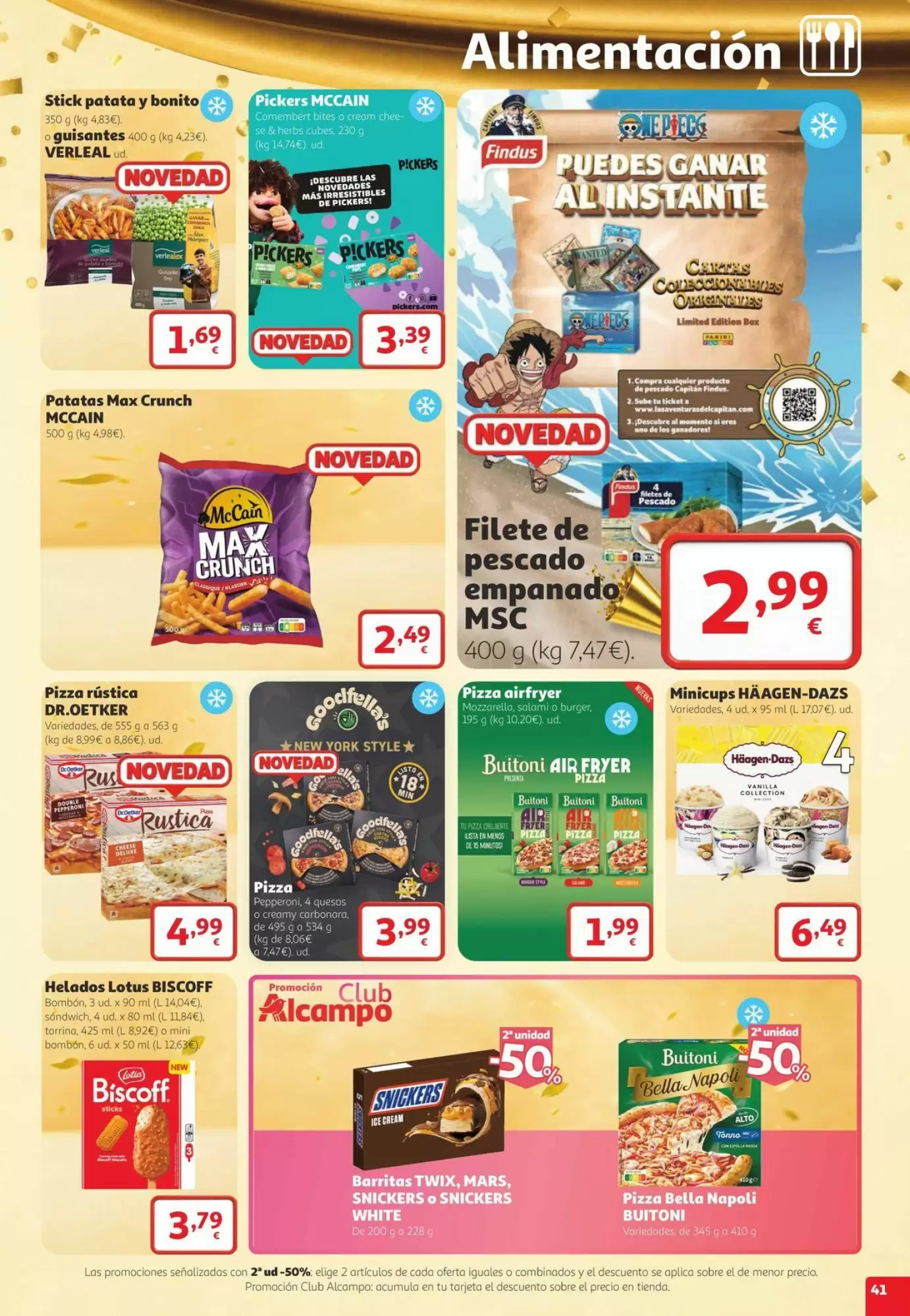 Folleto promocional de Alcampo válido desde el 22/10/2026 - Página 41.