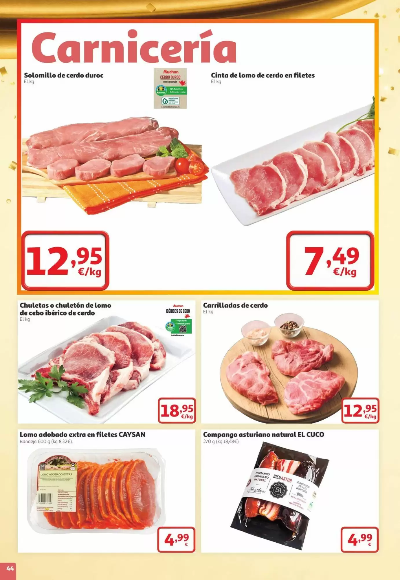 Folleto promocional de Alcampo válido desde el 22/10/2026 - Página 44.