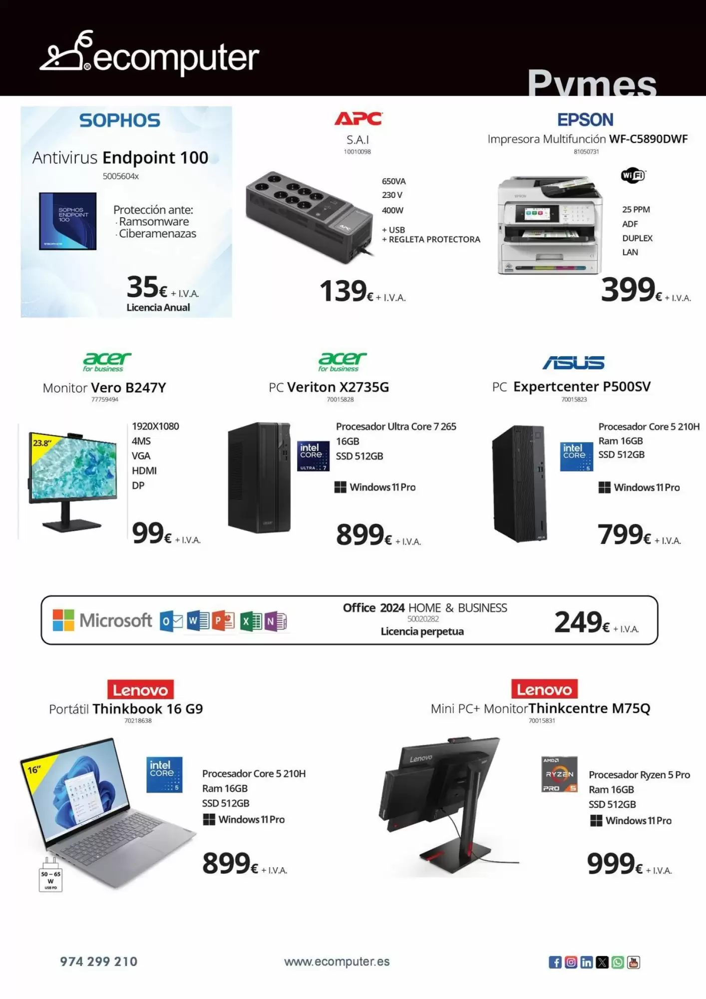 Folleto promocional de Ecomputer válido desde el 22/10/2026 - Página 6.