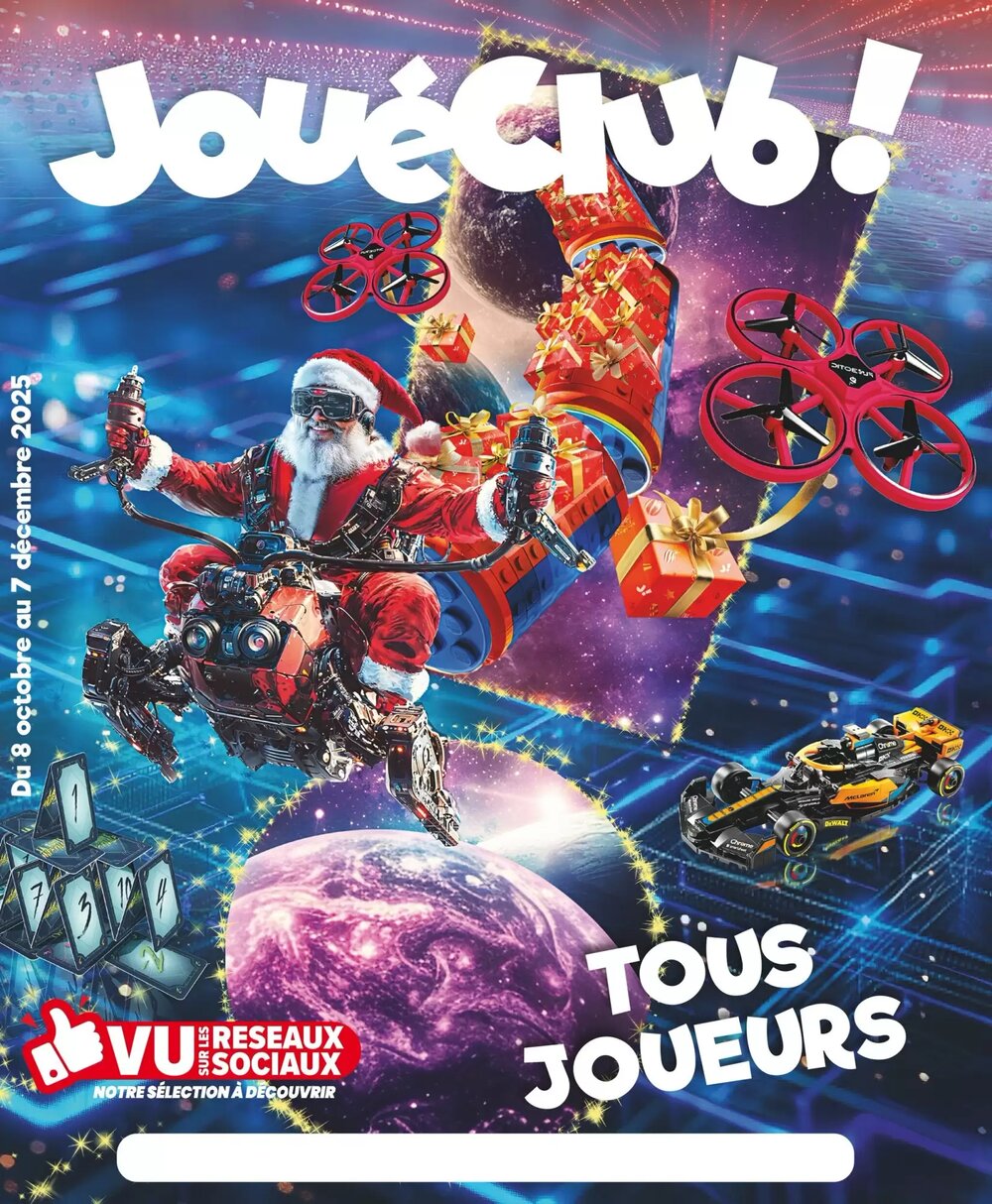 Prospectus promotionnel JouéClub valable à partir du 08/10/2025 - Page 1.