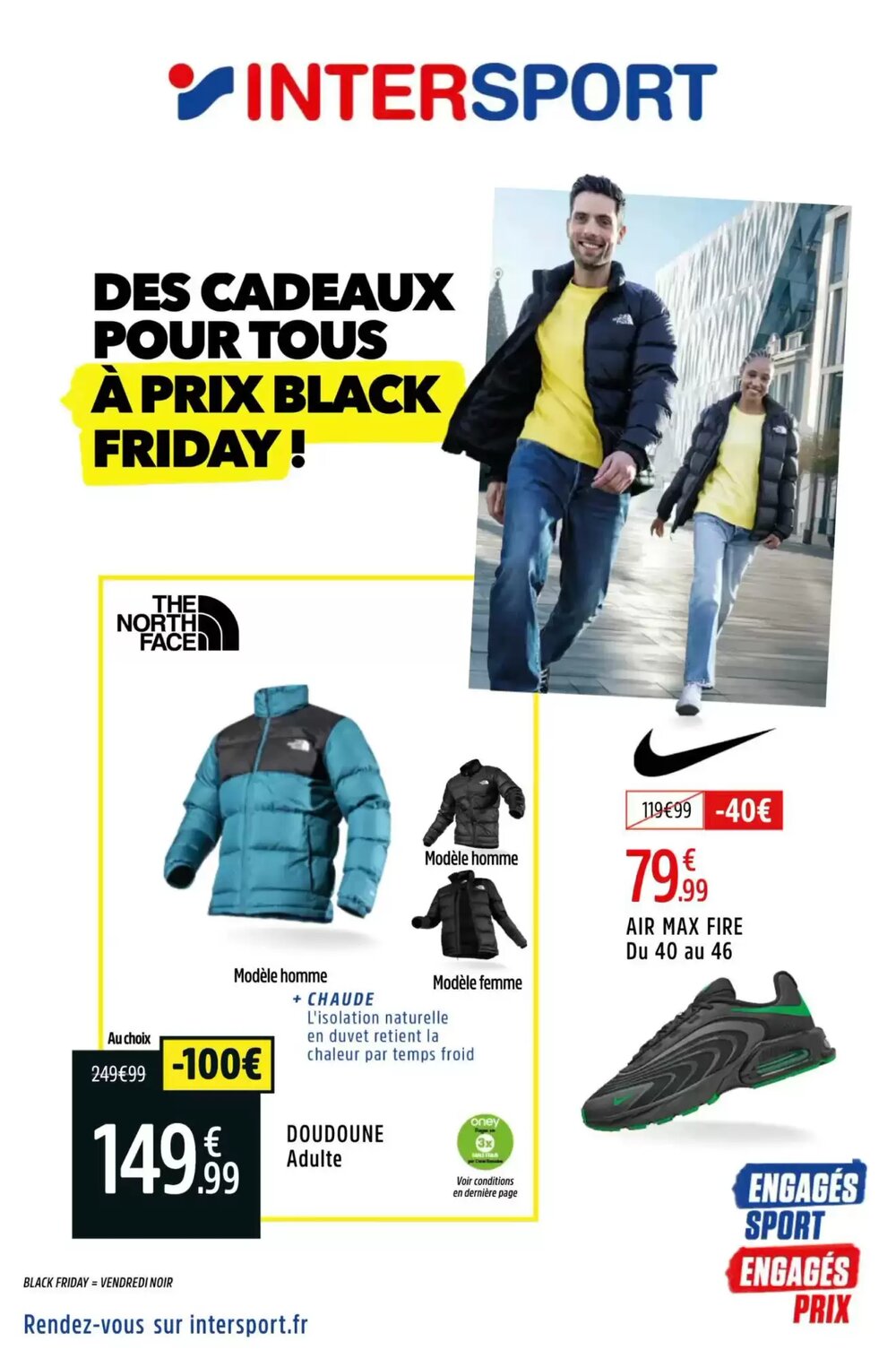 Prospectus promotionnel Intersport valable à partir du 03/11/2025 - Page 1.