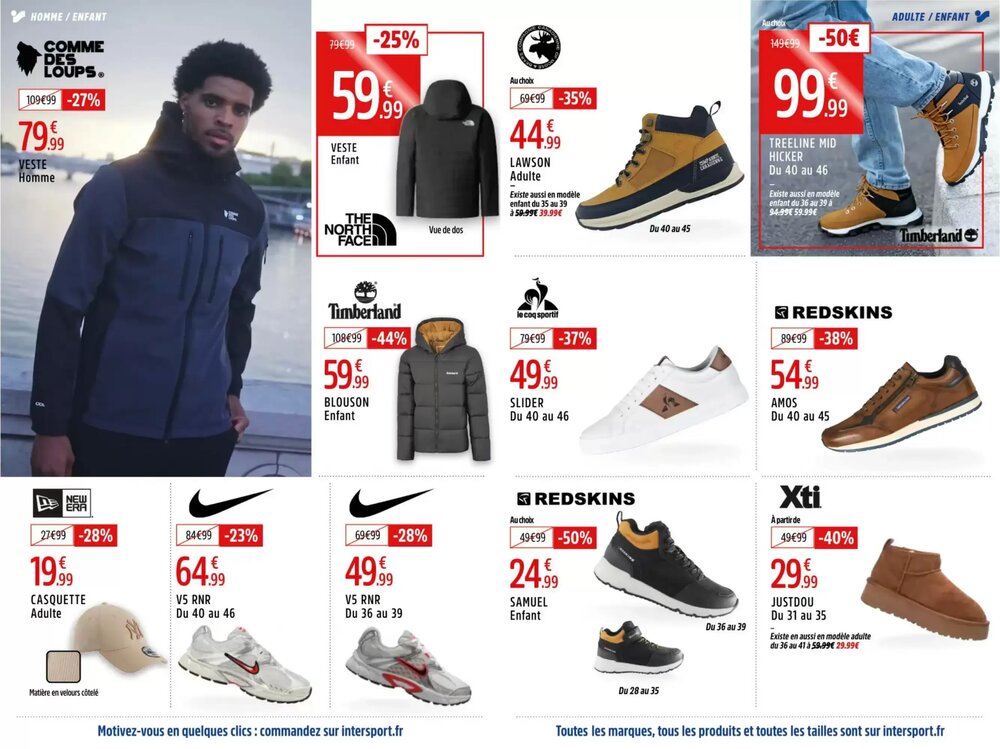 Prospectus promotionnel Intersport valable à partir du 03/11/2025 - Page 6.