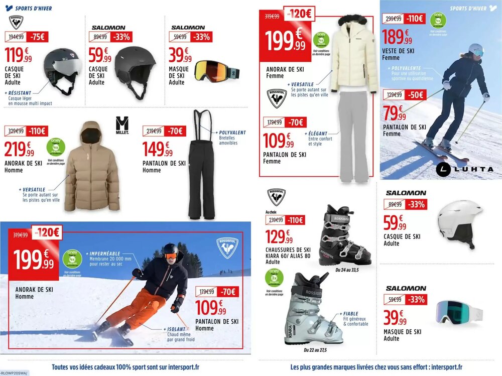 Prospectus promotionnel Intersport valable à partir du 03/11/2025 - Page 8.