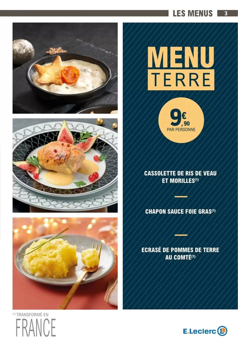 Prospectus promotionnel E.Leclerc valable à partir du 18/11/2025 - Page 3.