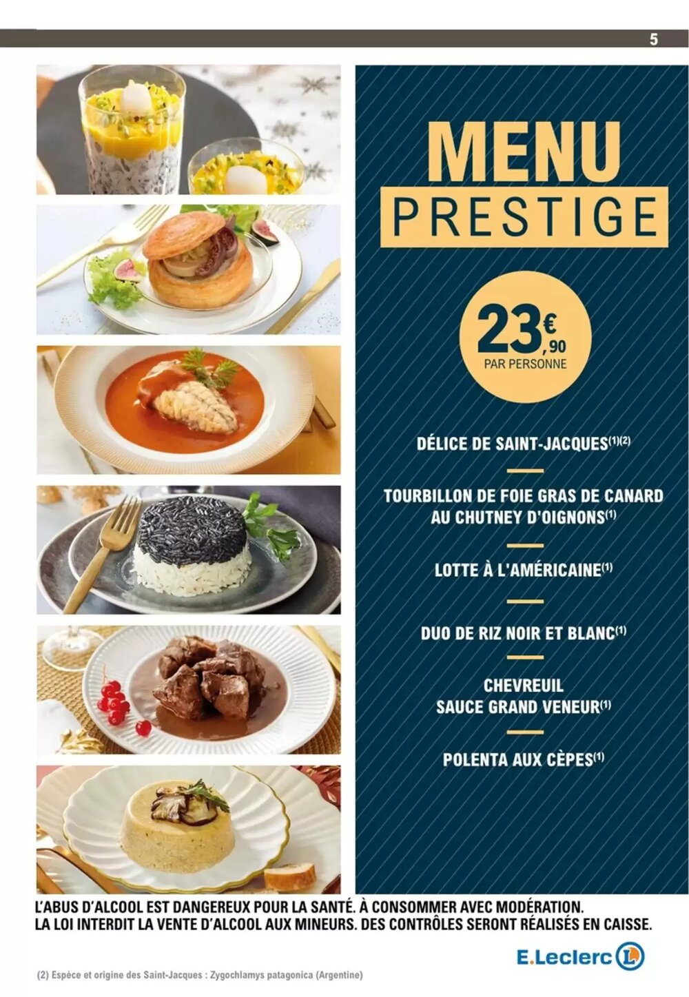 Prospectus promotionnel E.Leclerc valable à partir du 18/11/2025 - Page 5.