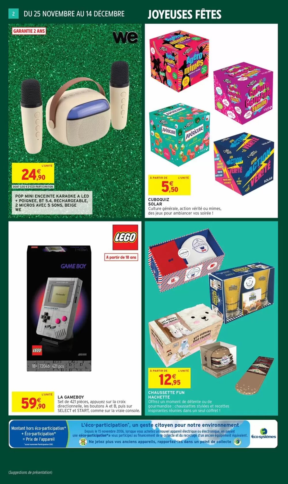 Prospectus promotionnel Intermarché valable à partir du 18/11/2025 - Page 2.