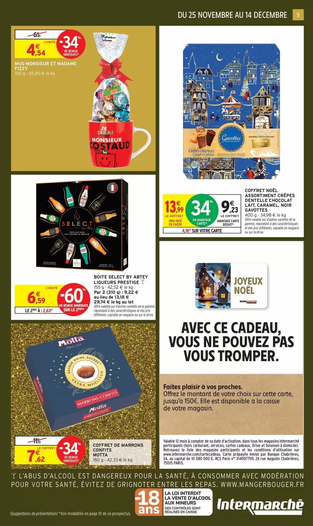 Prospectus promotionnel Intermarché valable à partir du 18/11/2025 - Page 5.