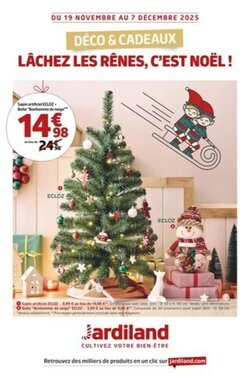 Prospectus promotionnel Jardiland valable à partir du 19/11/2025