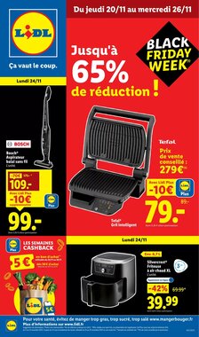 Prospectus promotionnel Lidl valable à partir du 20/11/2025