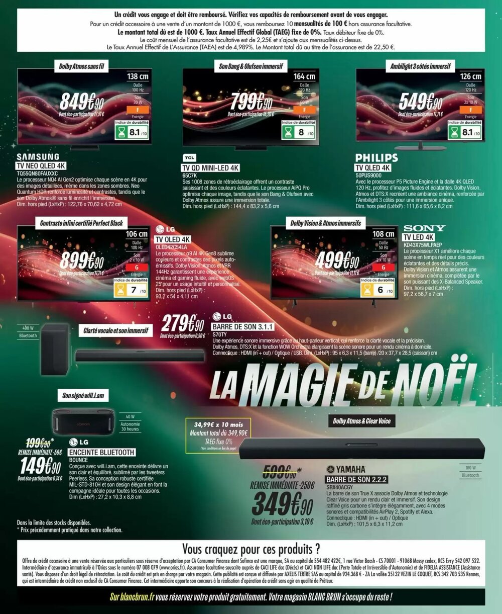 Prospectus promotionnel Blanc Brun valable à partir du 24/11/2025 - Page 2.