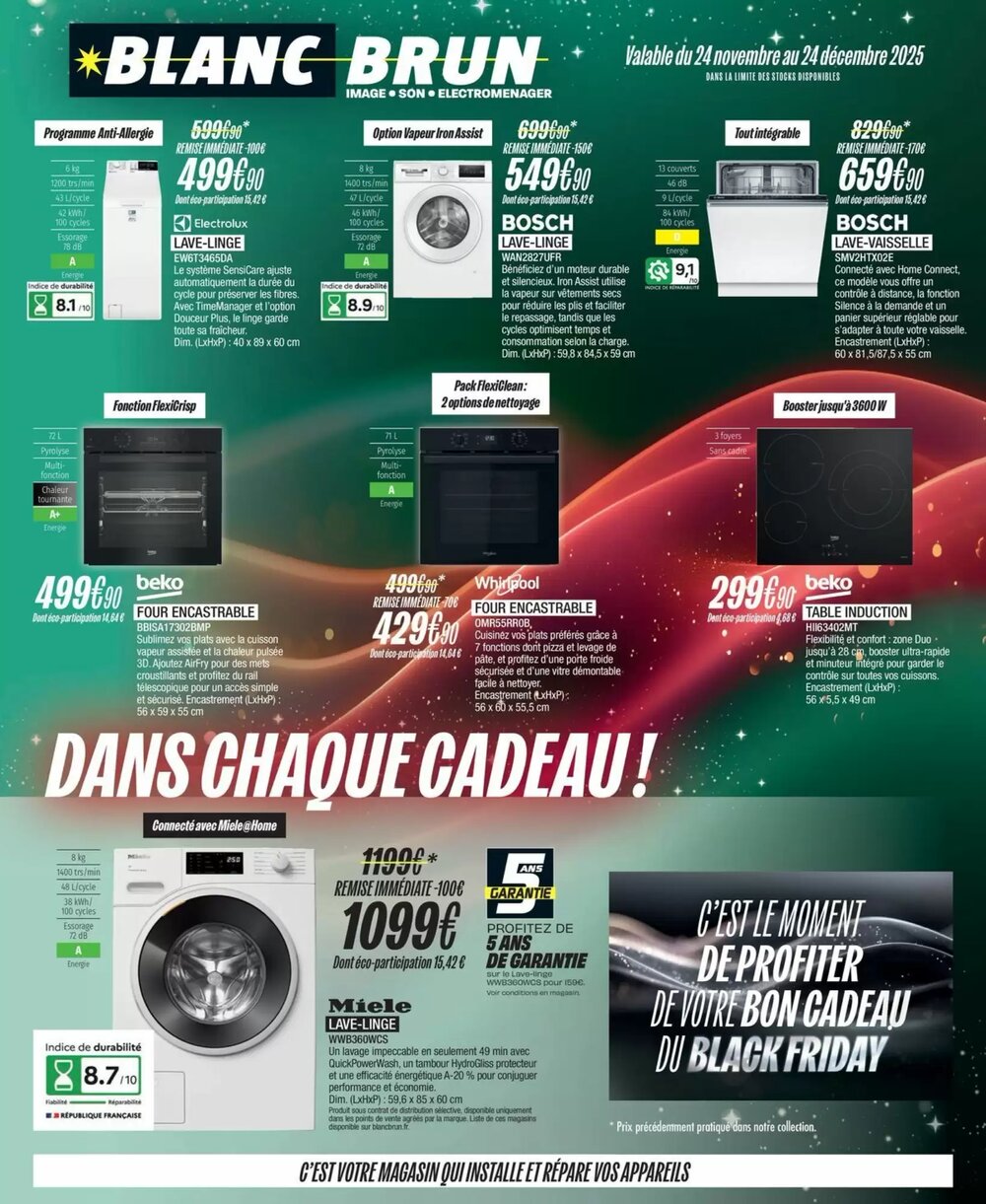 Prospectus promotionnel Blanc Brun valable à partir du 24/11/2025 - Page 3.
