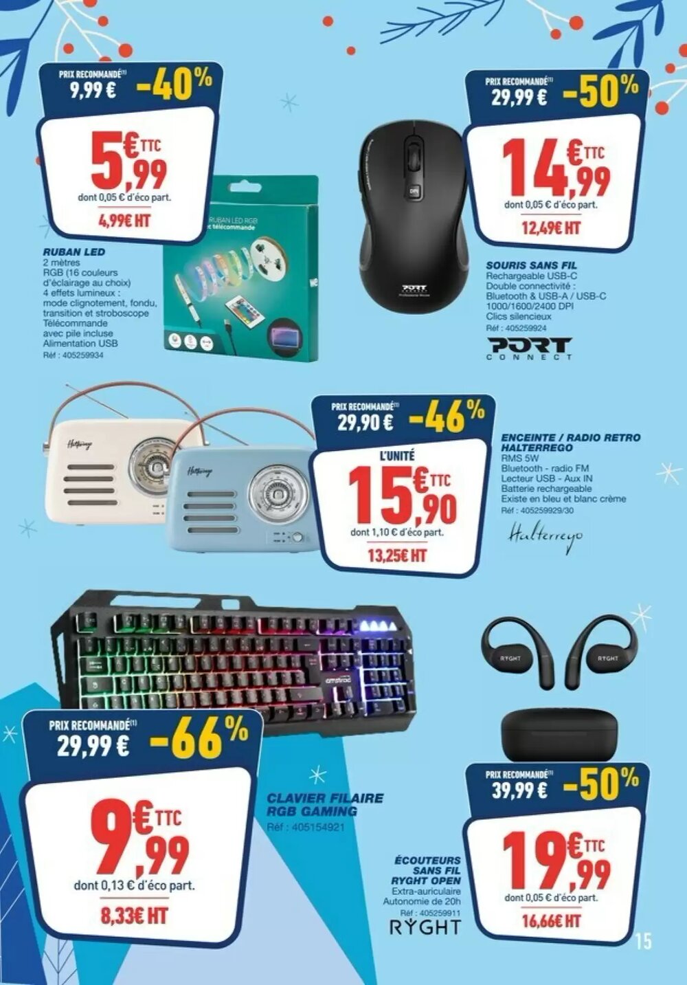 Prospectus promotionnel Bureau Vallée valable à partir du 24/11/2025 - Page 15.