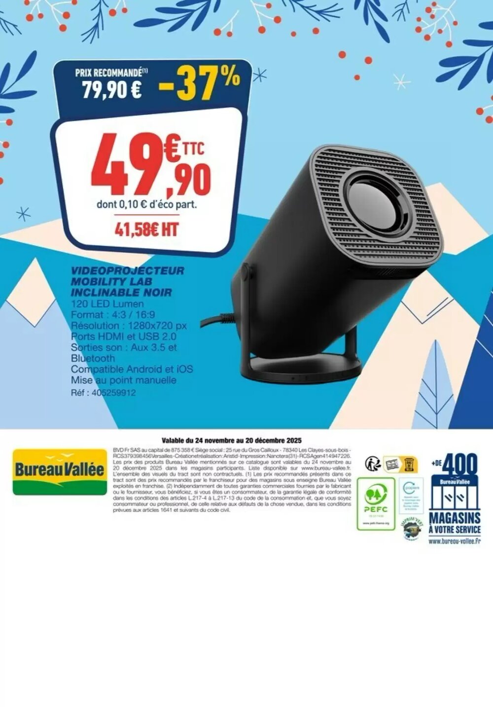 Prospectus promotionnel Bureau Vallée valable à partir du 24/11/2025 - Page 16.