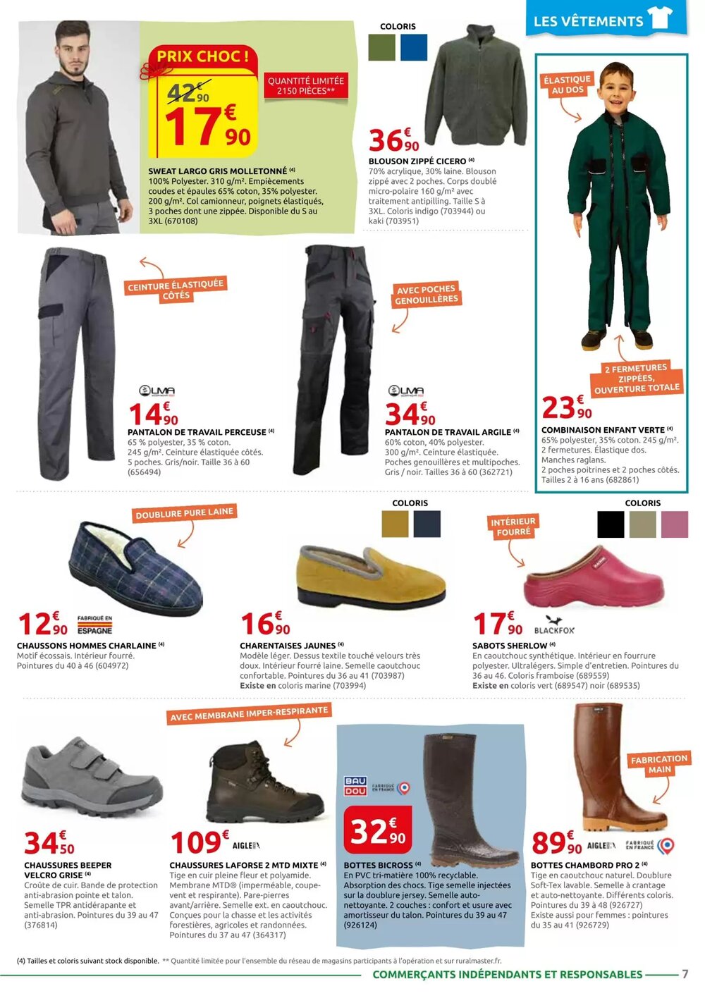 Prospectus promotionnel Rural Master valable à partir du 24/11/2025 - Page 7.