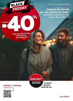 Prospectus promotionnel Sport 2000 valable à partir du 24/11/2025