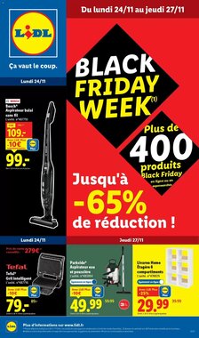 Prospectus promotionnel Lidl valable à partir du 24/11/2025