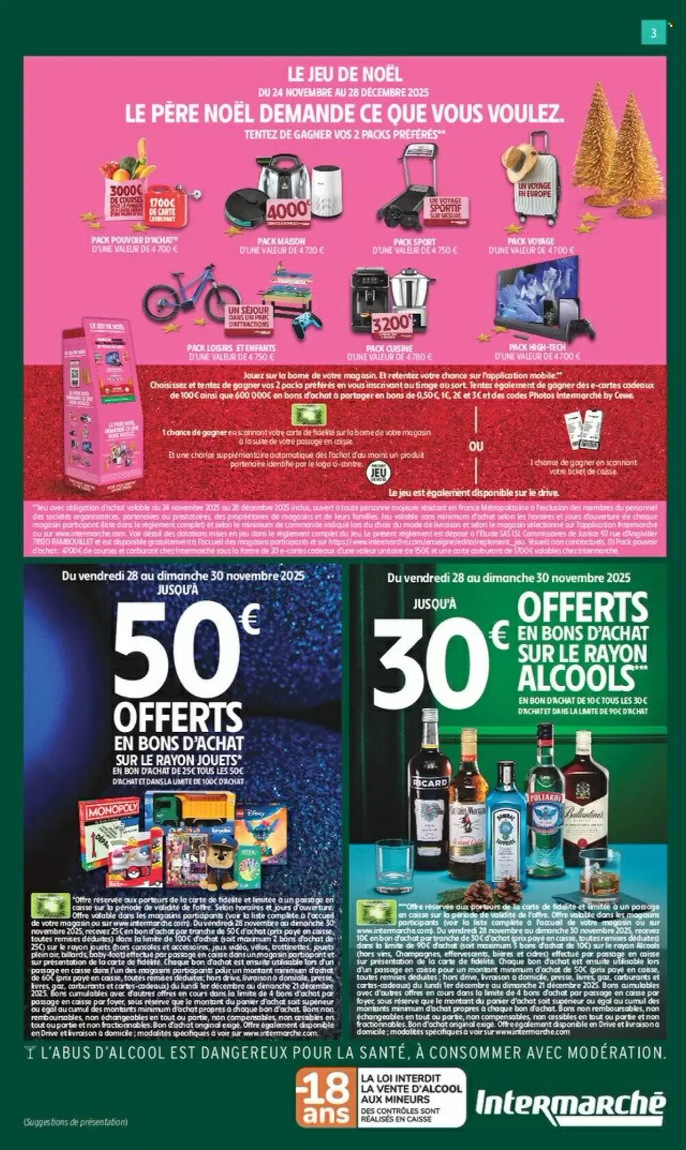 Prospectus promotionnel Intermarché valable à partir du 25/11/2025 - Page 3.