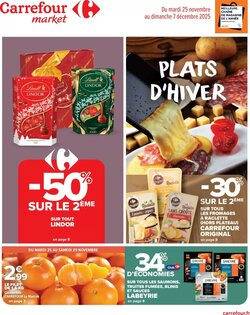 Prospectus promotionnel Carrefour Market valable à partir du 25/11/2025