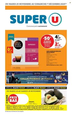 Prospectus promotionnel Super U valable à partir du 25/11/2025