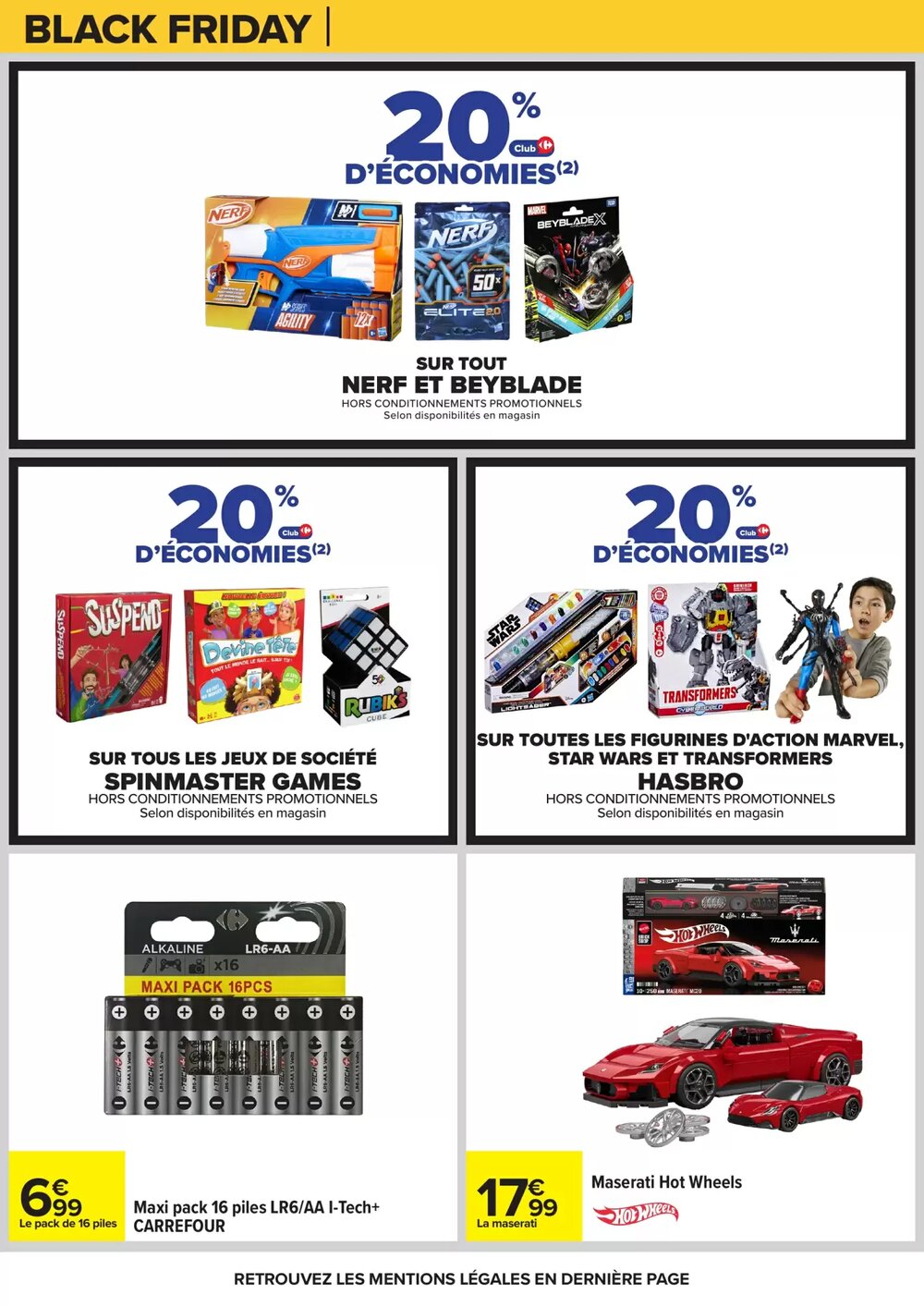 Prospectus promotionnel Carrefour valable à partir du 25/11/2025 - Page 11.