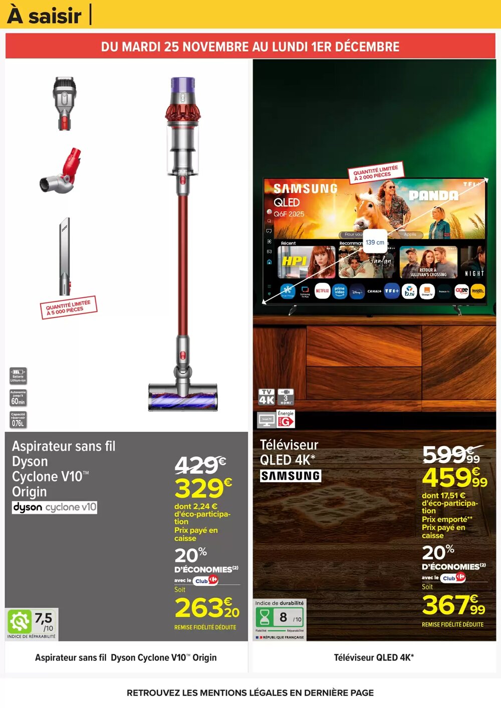 Prospectus promotionnel Carrefour valable à partir du 25/11/2025 - Page 2.