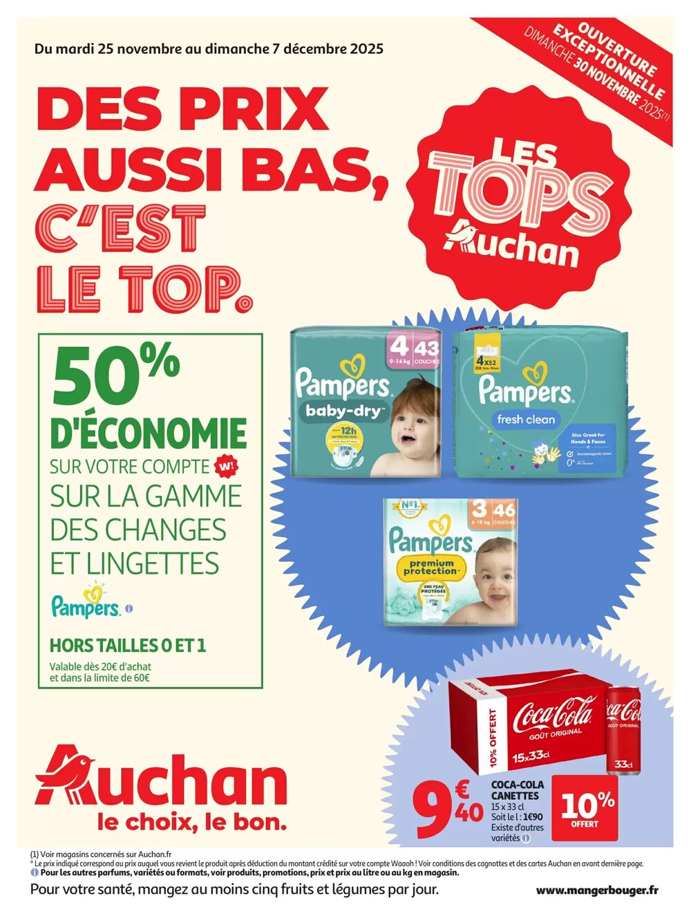 Prospectus promotionnel Auchan valable à partir du 25/11/2025 - Page 1.