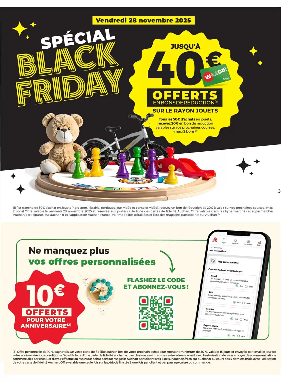 Prospectus promotionnel Auchan valable à partir du 25/11/2025 - Page 3.