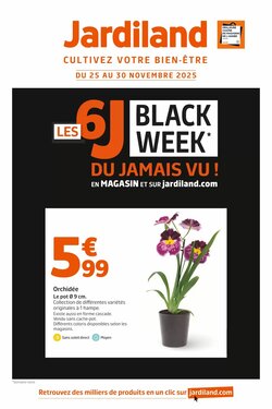 Prospectus promotionnel Jardiland valable à partir du 25/11/2025