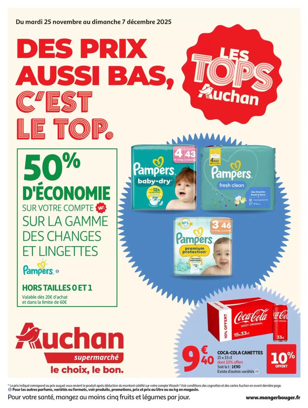 Prospectus promotionnel Auchan valable à partir du 25/11/2025 - Page 1.