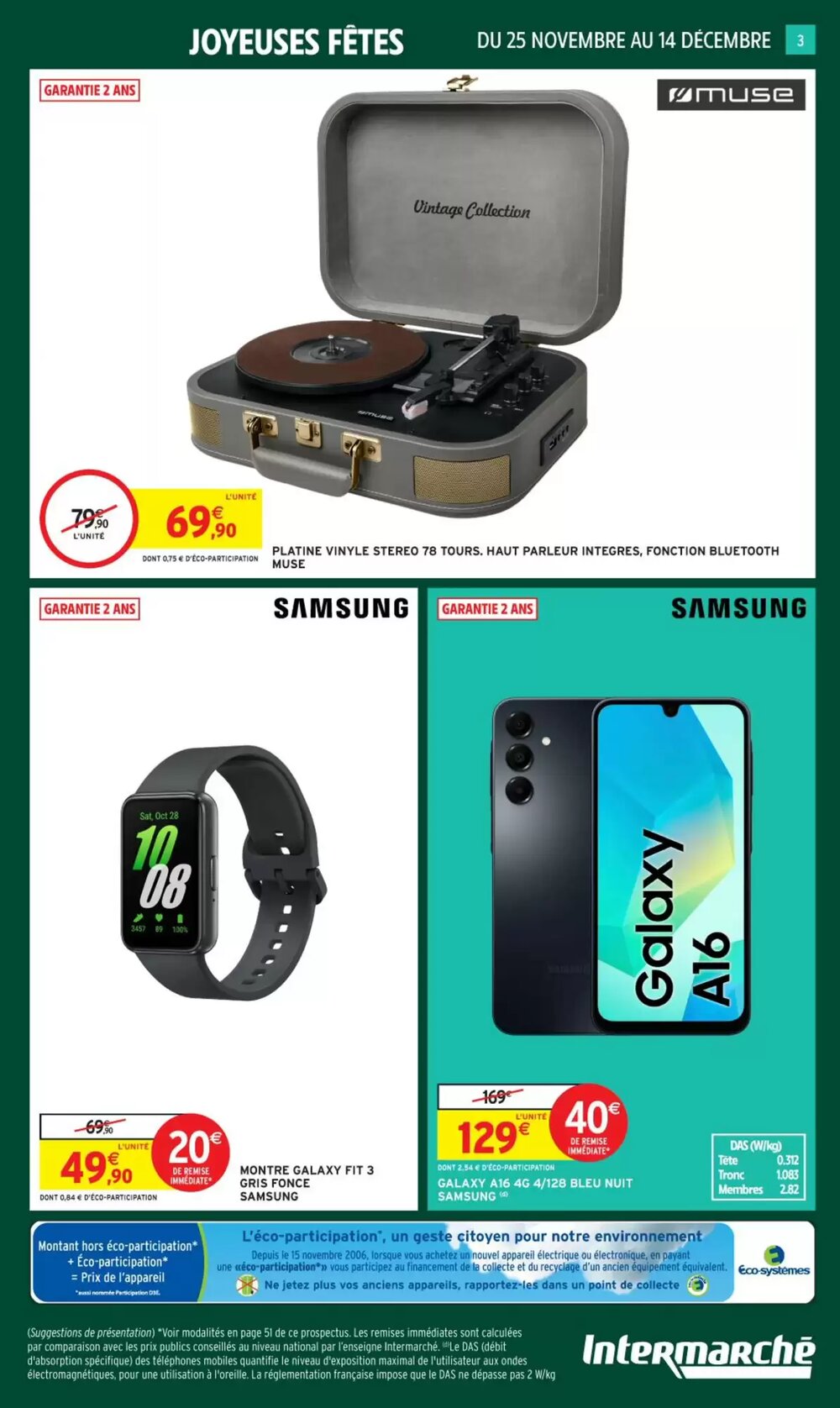 Prospectus promotionnel Intermarché valable à partir du 25/11/2025 - Page 3.
