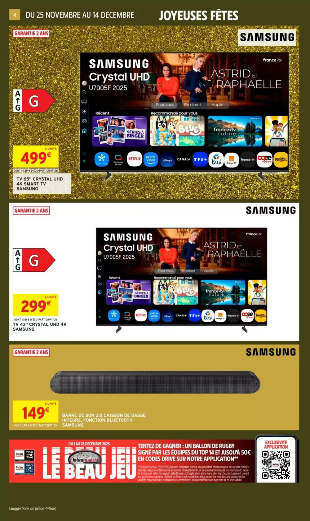 Prospectus promotionnel Intermarché valable à partir du 25/11/2025 - Page 4.