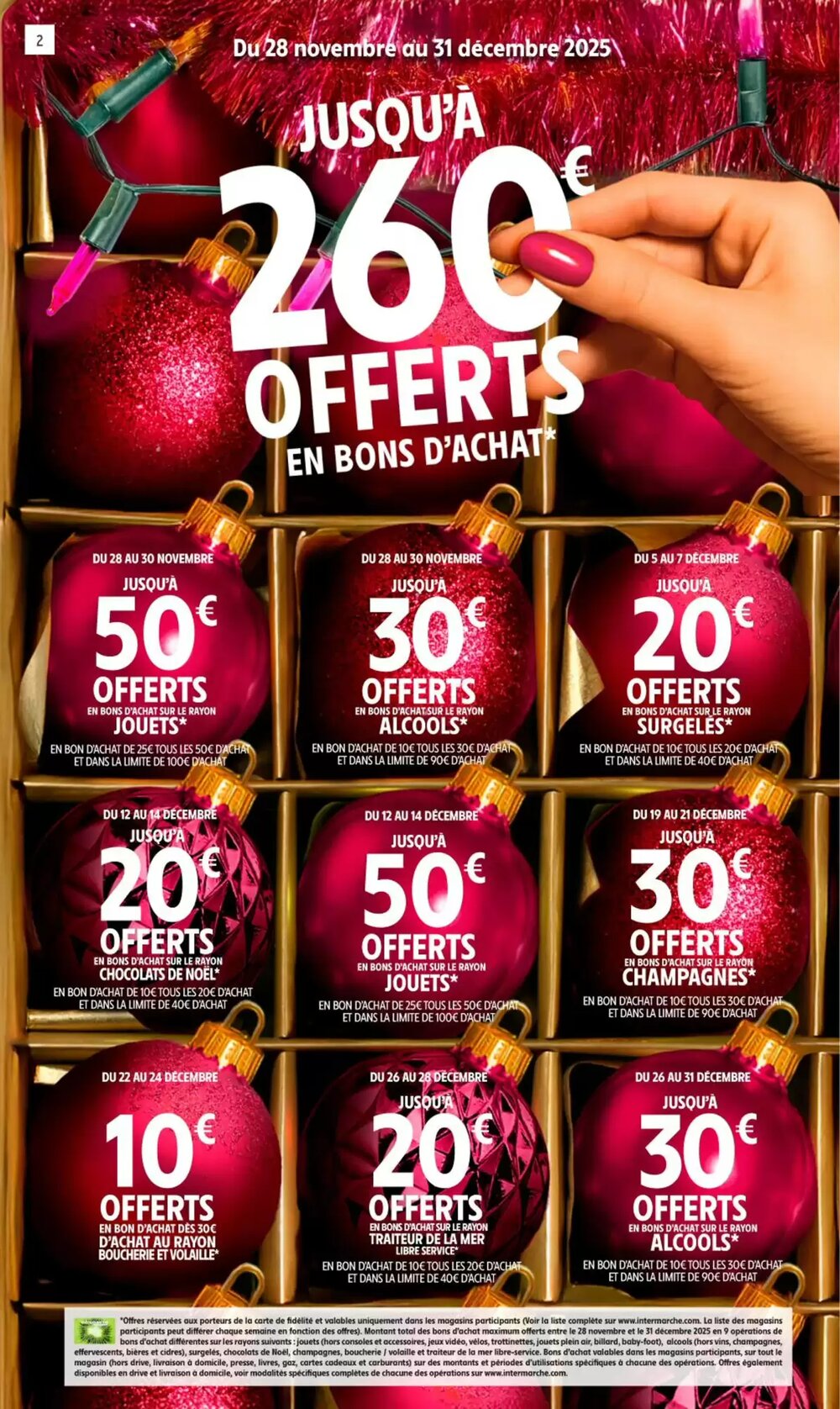 Prospectus promotionnel Intermarché valable à partir du 25/11/2025 - Page 2.