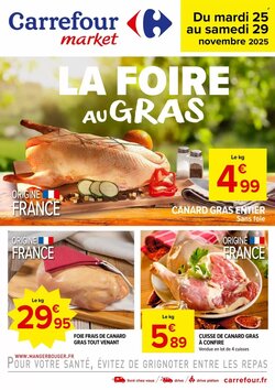 Prospectus promotionnel Carrefour Market valable à partir du 25/11/2025