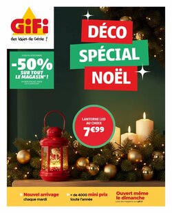 Prospectus promotionnel Gifi valable à partir du 25/11/2025