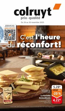 Prospectus promotionnel Colruyt valable à partir du 26/11/2025