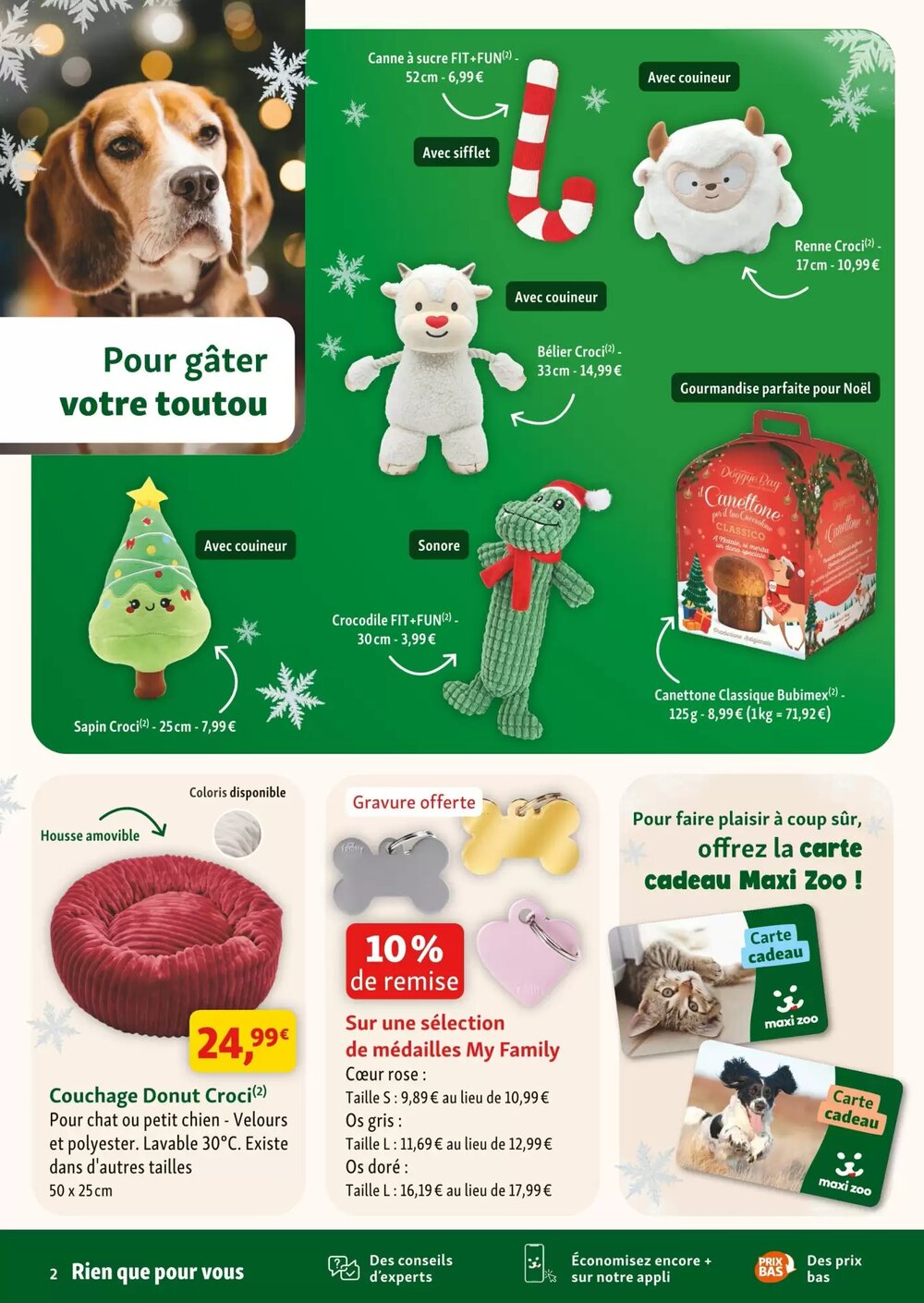 Prospectus promotionnel Maxi Zoo valable à partir du 26/11/2025 - Page 2.